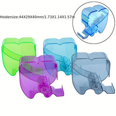 1pc Rotating Cotton Roll Case Dental Storage Container