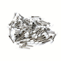 100pcs Dental Prophy Cup Brush Nylon Latch Flat