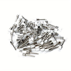 100pcs Dental Prophy Cup Brush Nylon Latch Flat