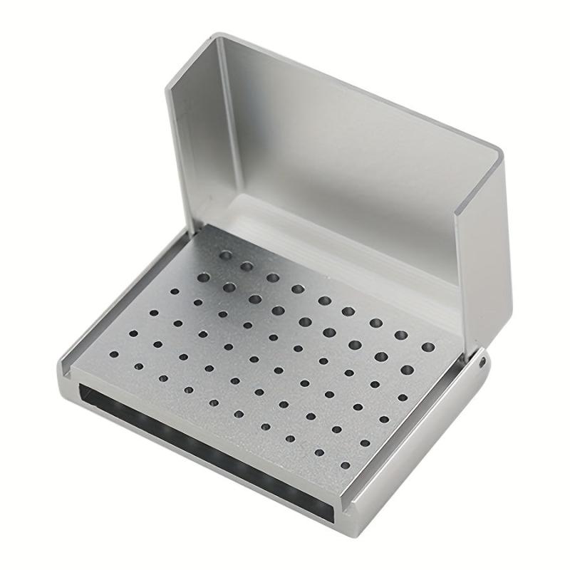 58 Holes Dental Burs Holder Stand Drills Organizer Disinfection Block