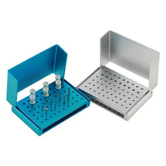 58 Holes Dental Burs Holder Stand Drills Organizer Disinfection Block