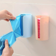 Wall Mount Plastic Bag Holder for Convenient Storage
