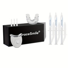 GraceSmile Teeth Whitening Syringe Kit + LED Lamp PAP Whitening Formula
