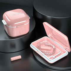 Invisible Braces Tooth Storage Box Denture Soaking & Cleaning Box