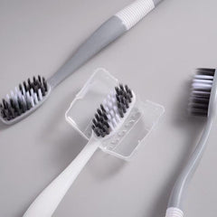 8pcs 2-in-1 Silicone Tongue Scraper Toothbrush Dual Effect Tongue Cleaning Brush