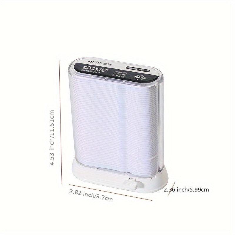 100pcs Bamboo Charcoal Dental Floss in Automatic Box