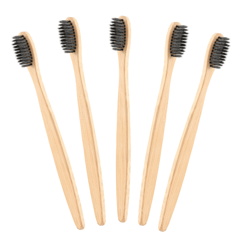 10pcs Bamboo Toothbrush Soft Hair Eco Friendly Oral Care