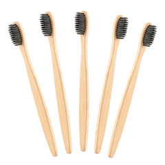10pcs Bamboo Toothbrush Soft Hair Eco Friendly Oral Care