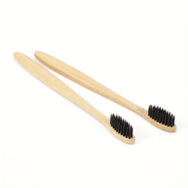10pcs Bamboo Toothbrush Soft Hair Eco Friendly Oral Care