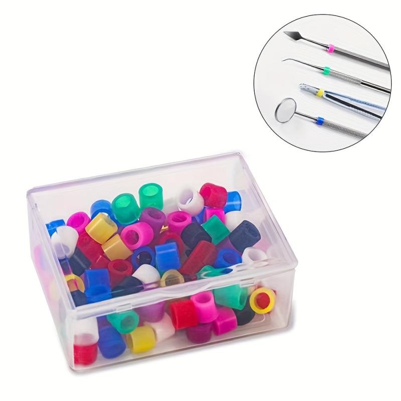100pcs Plastic Bands For Instruments Autoclavable 135 C 275 F