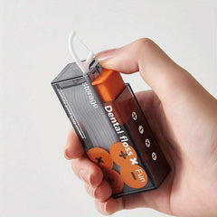Portable Dental Floss Box Automatic Pop up Dental Floss Storage Box