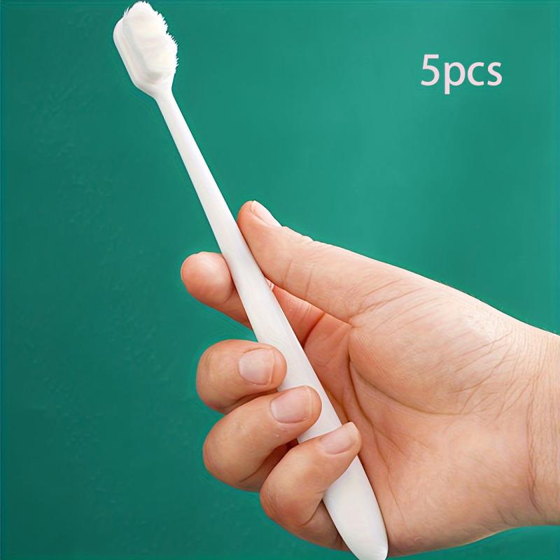 5pcs Ultra Soft Adult Toothbrush Bristled for Sensitive Teeth