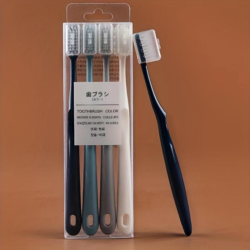 4pcs Soft Toothbrushes for Sensitive Teeth