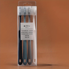 4pcs Soft Toothbrushes for Sensitive Teeth