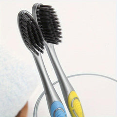 5pcs Soft Bristle Toothbrush Set Bamboo Charcoal