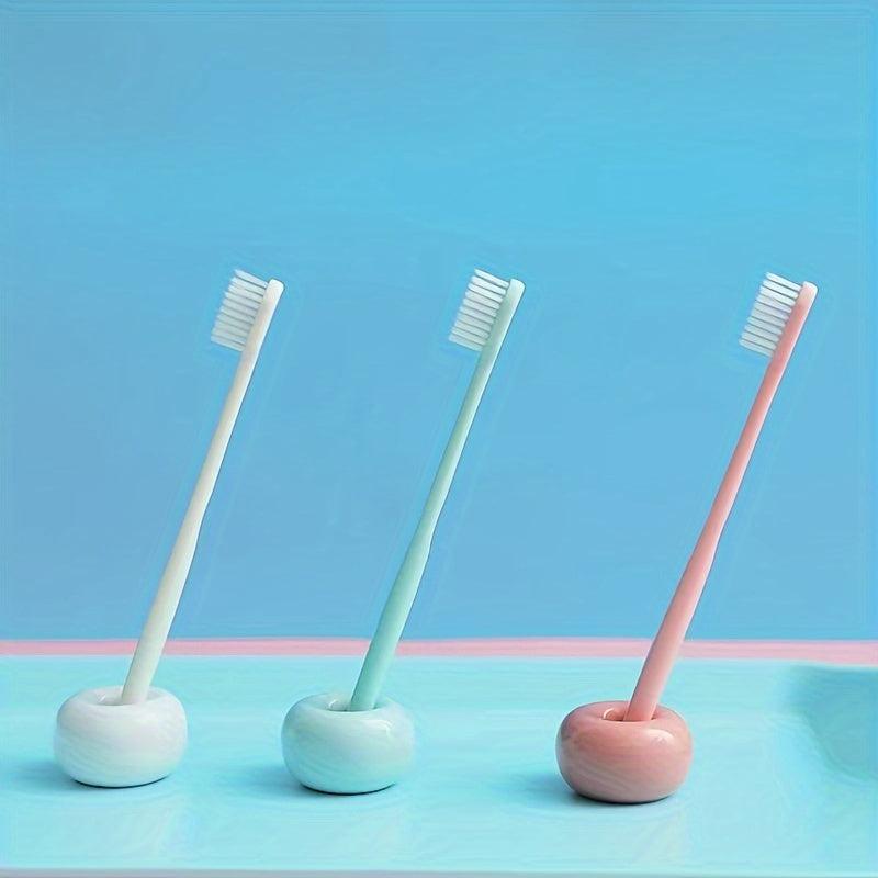 10pcs Adult Ultra Soft Fine Hair Home Toothbrush Manual Toothbrush