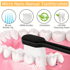 Ultra Soft Micro Nano Toothbrush - Gentle Dental Care