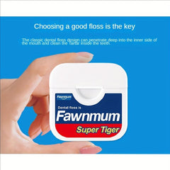 Micro Wax Mint Dental Floss Roll 50M