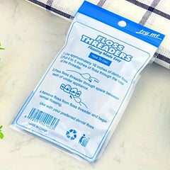 Orthodontic Dental Floss Lead Device for Braces Bridges Implants