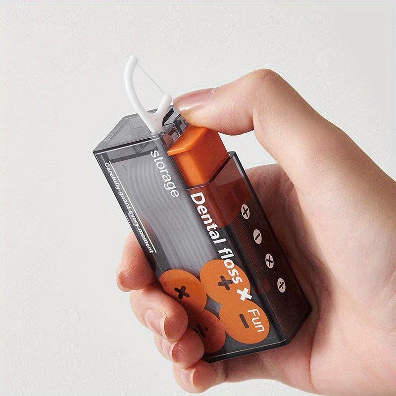 Portable Floss Holder Auto Organizer for Office and Traveling