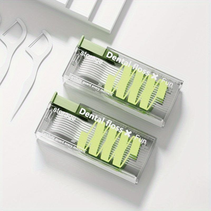 Portable Floss Holder Auto Organizer for Office and Traveling