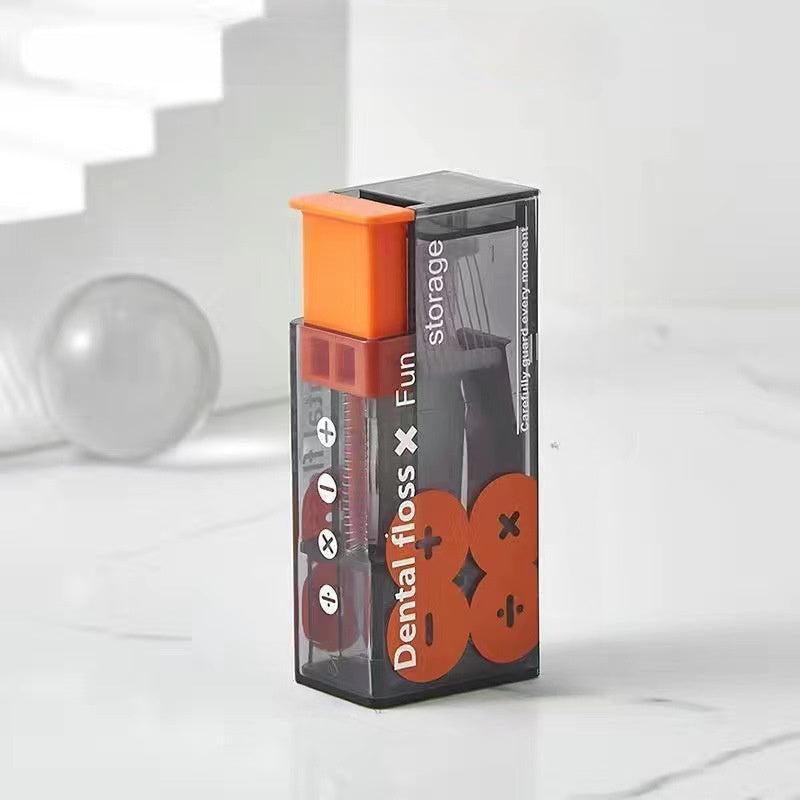 Portable Floss Holder Auto Organizer for Office and Traveling