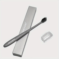 6pcs Bamboo Charcoal Soft Bristle Toothbrush Adult Set