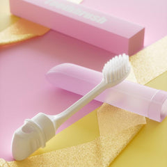 1pc Mini Handle Toothbrush Foldable Travel Size Oral Care Individually Wrapped