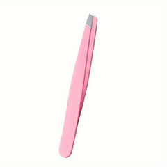 Stainless Steel Eyebrow Tweezers for Hair Removal and Shaping