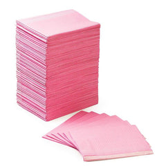 20pcs Disposable Dental Bibs 33x45.3cmx45 3 Ply Waterproof Tattoo Bib Sheet