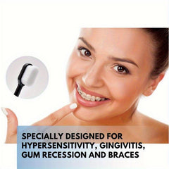 Ultra Soft Toothbrush for Sensitive Gums with 20,000 Bristles