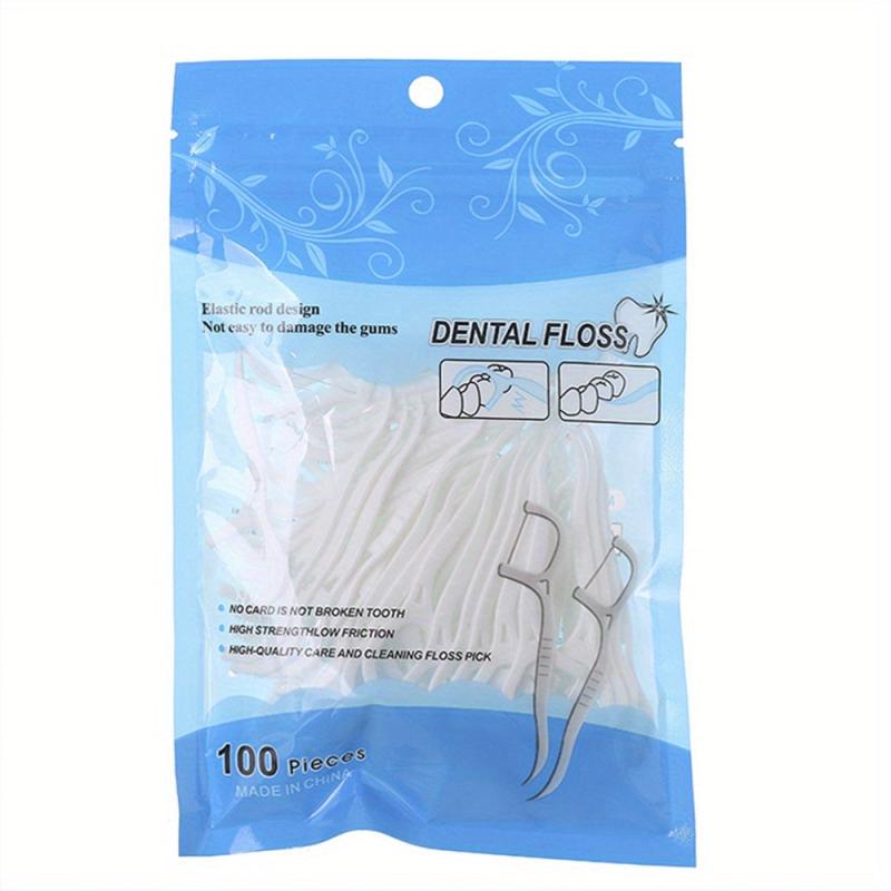 Dental Floss Picks for Teeth Cleaning Home Travel Hotel