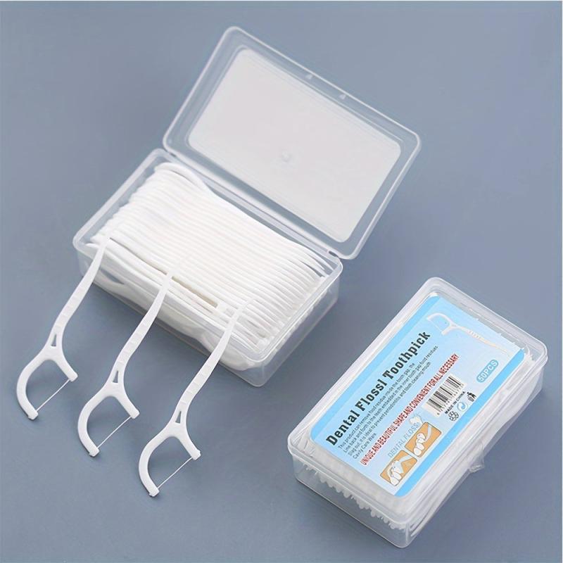 Dental Floss Picks for Teeth Cleaning Home Travel Hotel