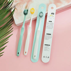 Single Pack Macaron Soft Hair Adult Toothbrush
