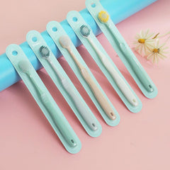 Single Pack Macaron Soft Hair Adult Toothbrush