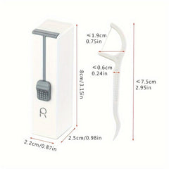 10pcs Portable Automatic Dental Floss Box for High Elasticity Cleaning