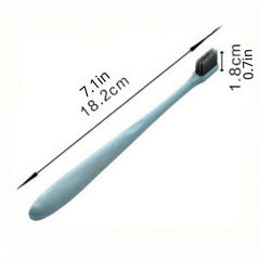Eco-Friendly Wheat Straw Adult Toothbrush Soft Bristles