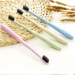 Eco-Friendly Wheat Straw Adult Toothbrush Soft Bristles