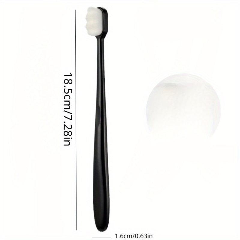 2pcs 10,000 Hair Tube Toothbrush Nano Soft Bristle Ultra Fine Ultra Soft