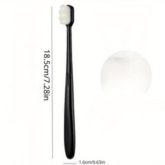 2pcs 10,000 Hair Tube Toothbrush Nano Soft Bristle Ultra Fine Ultra Soft