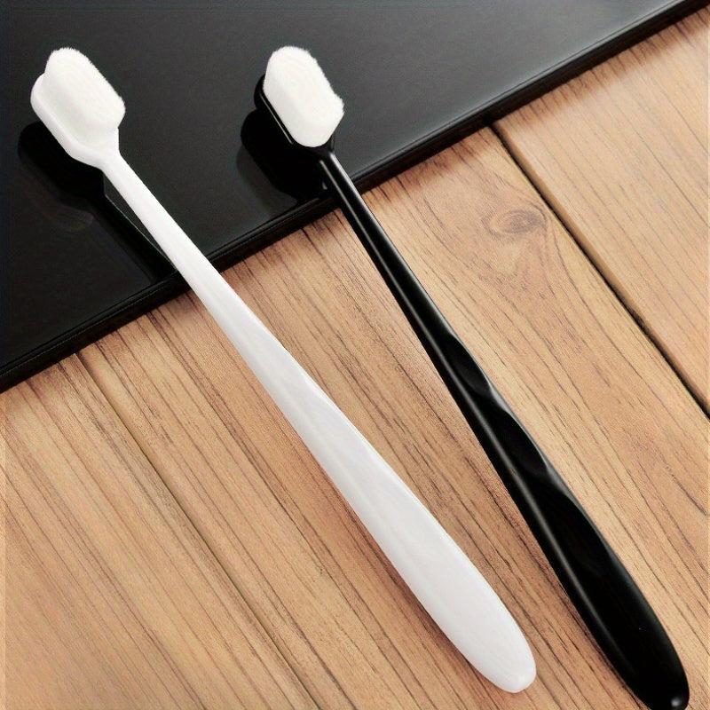 2pcs 10,000 Hair Tube Toothbrush Nano Soft Bristle Ultra Fine Ultra Soft