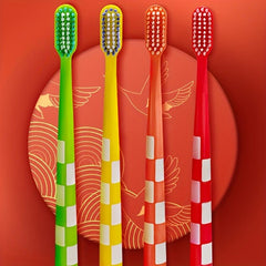 1000 Soft Spiral Brush Silk Toothbrush, Medium Soft Bristle, Couple Toothbrush