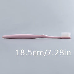 4pcs Japanese Style Bamboo Charcoal Toothbrushes for Travel & Home