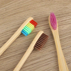 20 Bamboo Toothbrushes Soft Bristles Oral Care