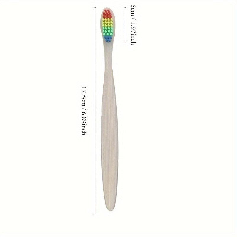 20 Bamboo Toothbrushes Soft Bristles Oral Care