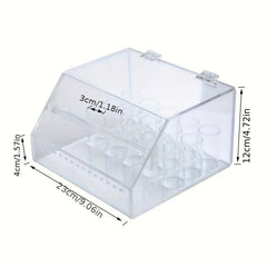 Acrylic Storage Box for Orthodontic Supplies 15 Holes