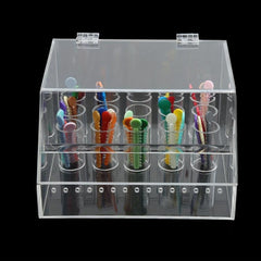 Acrylic Storage Box for Orthodontic Supplies 15 Holes