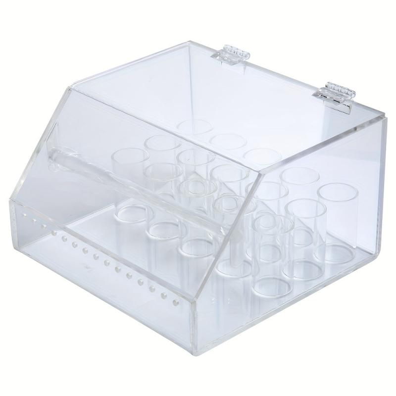 Acrylic Storage Box for Orthodontic Supplies 15 Holes