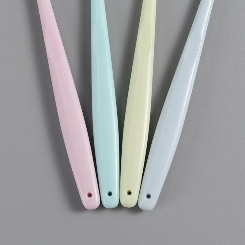 4pcs Macaron Adult Toothbrush Soft Hair