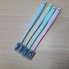 4pcs Macaron Adult Toothbrush Soft Hair